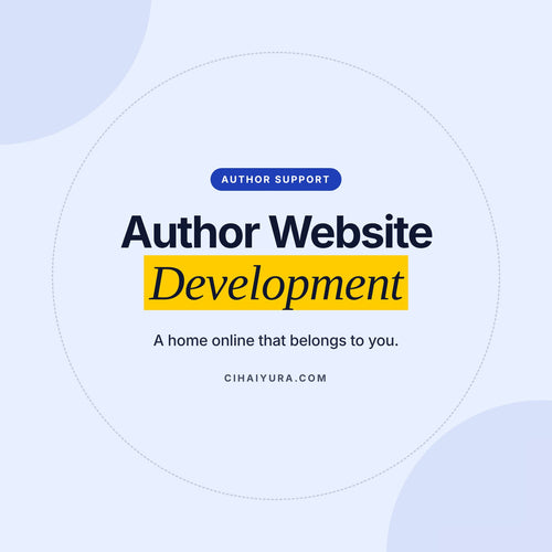 Author Website Development by Cihaiyura